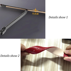 Correa de Repuesto de Cuero para Reloj Inteligente BEEFLYPOWER, Correa para <span class=keywords><strong>Huawei</strong></span> Honor Band 6, Brazalete para Hombre y Mujer - Product Image 5