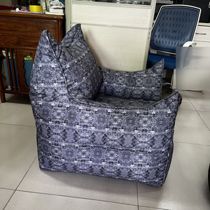 Moderno Custom Art Graffiti pintado reclinable perezoso sofá en forma de Tatami Point Bean Bag sofá con tapicería de tela - Product Image 5