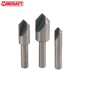 3pcs 82 Degree Single Flute <strong>Countersink</strong> Set Straight Shank <strong>Drill</strong> Bits for Metal <strong>Countersink</strong> - Product Image 2