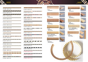 C-97 Borde flexible de madera para guitarra, purfling de 880x6x1.5mm, tira de incrustación para luthier, para componentes de guitarra - Product Image 6