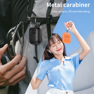 Étui pour écouteurs anti-choc et anti-chute avec design de verrouillage, mousqueton, recharge sans fil, housse en cuir PU pour Airpods Pro 3 - Product Image 6