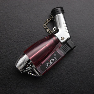 YX Tiange 1 Dual Fire Jet <span class=keywords><strong>Flamme</strong></span> Briquet Design Moderne En Plastique Coupe-Vent pour Cadeaux D'affaires En Gros - Product Image 4