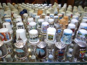 Protector <span class=keywords><strong>de</strong></span> Dedos <span class=keywords><strong>de</strong></span> Cerámica Cilíndrico para Coser a Mano, Resistente a Pinchazos y al Desgaste, Herramienta <span class=keywords><strong>de</strong></span> Bordado DIY, Recuerdo - Product Image 4