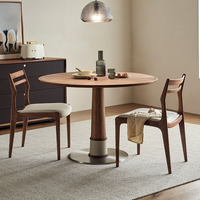 Chaises de salle à manger en bois massif, table et chaises de restaurant modernes minimalistes, tabourets vintage de style chinois en bois de frêne