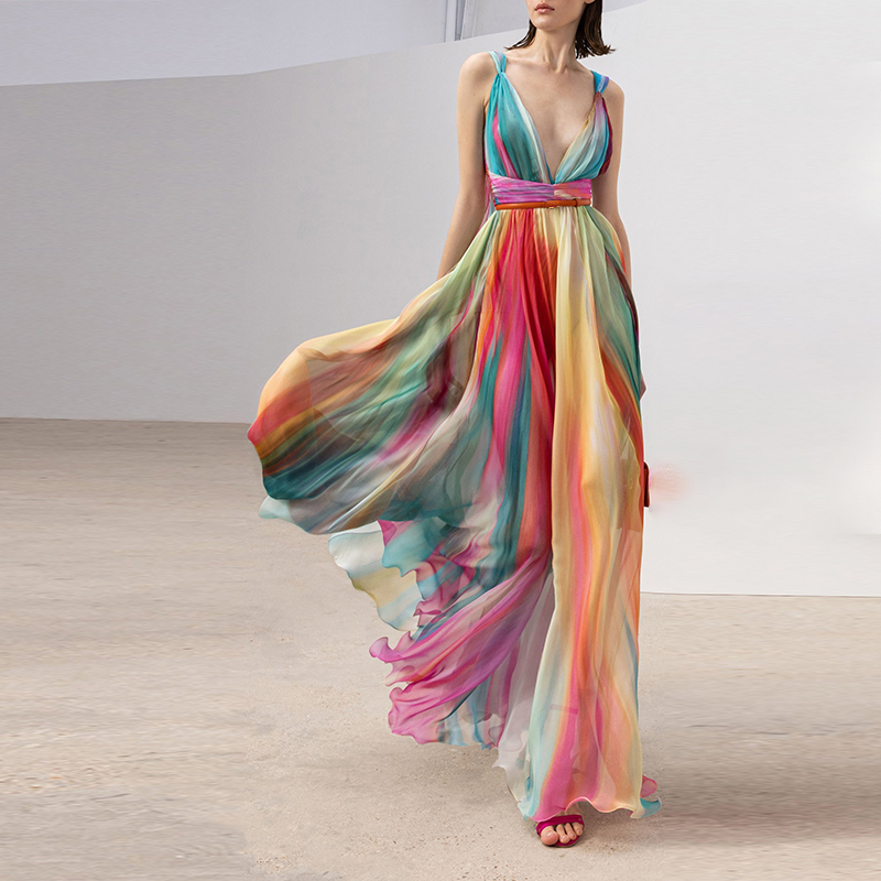 Womens Dresses Topshop Rainbow Dress TOPSHOP Party Dress NWT