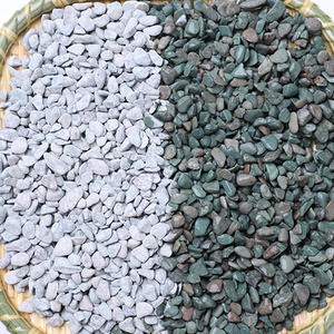 Màu xám màu xanh lá cây màu đỏ màu vàng đen on-thời gian giao hàng gia công tròn sỏi rửa sỏi sỏi đá cuội cho trang trí sân vườn - Product Image 2
