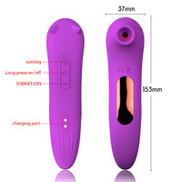 Adams Klitoris-Sauger Vagina-Vibrator Klitoris-Stimulator orale Nippel Sex-Spielzeug für Frau saugender Vibrator