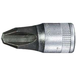 Stahlwille-01290003 1/4 ''ไขควงซ็อกเก็ต Phillips Recess®-EAN ซ็อกเก็ตมือ4018754001064 1/4" - Product Image 1