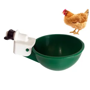 Automatic Poultry Drinker Cups Quail Goose Birds Water Feeders Chicken Coop Feeding Equipment