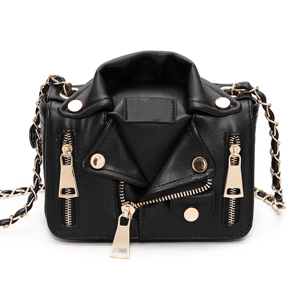 luxury black fashion Europe and America women bag unique handbag