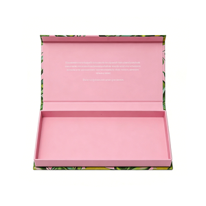 Custom Magnetic Folding Gift Box With Satin Insert for Jewelry Ring Necklace Premium Packaging Paper Boxes - Product Image 4