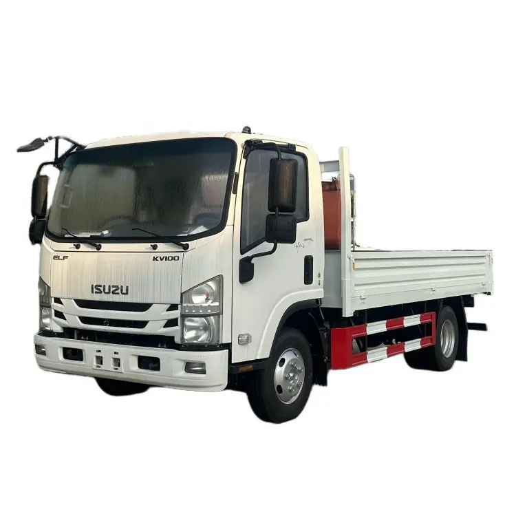 Werkspreis Isuzu KV100 Mini-Box-Lkw 4x2 6 Räder 3 Tonnen Leichte Lastwagen zu verkaufen