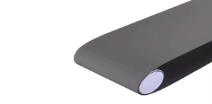 Sabuk konveyor tirai 2 lapisan antistatis PU hitam baru untuk mesin lintas lapis bukan tenunan - Product Image 2