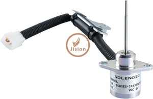 Vanne solénoïde d'arrêt 1G820-60022 1G820-60012 1G820-60020 1503ES-12A5SUC9SLC24 SA-5156-12 Compatible avec les excavatrices - Product Image 2