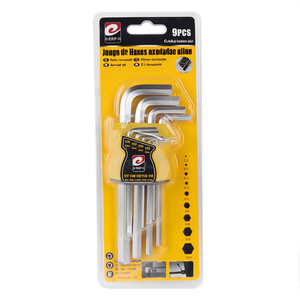 Set di chiavi esagonali Erpsl da 9 pezzi 1,5-10 mm, finitura opaca, kit di utensili di livello industriale - Product Image 1