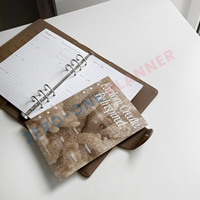 Planificateur personnalisé tableau de bord A5 A6 A7 B5 B6 Insert blanc papier cartonné imprimé motif coloré pour les couvertures de planificateur à disque
