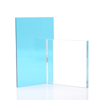 Plaque en polycarbonate massif de 1 mm à 5 mm d'épaisseur, design moderne, panneau en plastique PC pour vitrage et signalétique