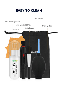 Kit de Limpieza Profesional para Cámaras DSLR y Electrónica Sensible, Paquete de Limpieza con Spray para Lentes y <span class=keywords><strong>Limpiador</strong></span> de Pantalla <span class=keywords><strong>LCD</strong></span> - Product Image 2