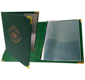 Nhà máy giá rẻ giá A4 2 Lượt xem Bì<span class=keywords><strong>a</strong></span>/Thư mục <span class=keywords><strong>menu</strong></span> - Product Image 1