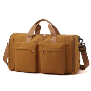 กระเป๋าเดินทางอเนกประสงค์ขนาดใหญ่แบบ unisex  กระเป๋าใส่ของหลายช่อง  กระเป๋าโยคะ  กระเป๋าออกกำลังกาย  กระเป๋าเดินทาง  รับสกรีนโลโก้  กระเป๋าเดินทางพับได้ - Product Image 1