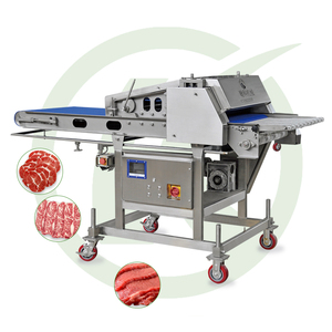 Máquina Semiautomática Comercial Eléctrica con Control PLC para Prensar Carne Fresca de Cerdo, Res, Pollo, Cordero y Pescado, con 1 Año de Garantía - Product Image 5