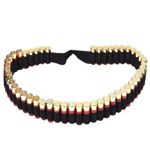 Ceinture de chasse camouflage à 60 pochettes, rangement extérieur, ceinture de rangement pour balles, nylon, 12G, sac tactique pour balles - Product Image 2