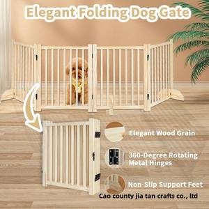 Современная складная деревянная клетка для домашних животных - Product Image 4