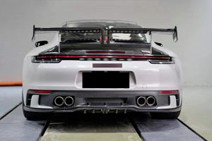 Kit carrosserie en fibre de carbone <span class=keywords><strong>s</strong></span>èche de haute qualité pour <span class=keywords><strong>Porsche</strong></span> <span class=keywords><strong>Carrera</strong></span> <span class=keywords><strong>S</strong></span> <span class=keywords><strong>911</strong></span> 992 2018-2024, transformation <span class=keywords><strong>Carrera</strong></span> <span class=keywords><strong>S</strong></span> en TKT <span class=keywords><strong>TechArt</strong></span>, barre avant - Product Image 5