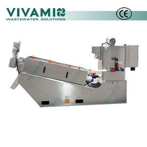 Déshydrateur à vis pour réservoir anoxique et traitement des eaux usées, équipement industriel de déshydratation des boues - Product Image 4