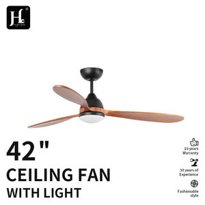 Ventilador de Techo Eléctrico de Madera Maciza con Luz, 6 Velocidades Ajustables, 3 Colores de Atenuación, Control Remoto Incluido, Ahorro de Energía, Control por Aplicación WiFi - Product Image 2