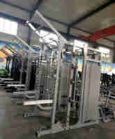 Équipement de musculation en gros, salle de sport à domicile à 4 stations, musculation en intérieur, station multifonctionnelle pour salle de sport commerciale