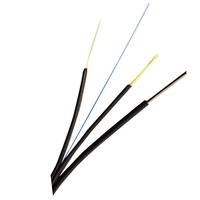 Cable de fibra óptica FTTH, accesorio autoportante para exteriores, 2 núcleos, 1km, precio