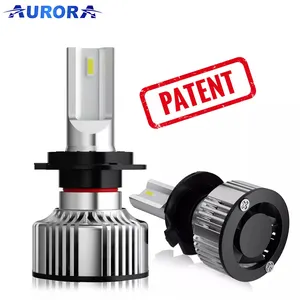 Aurora 1 + 1 Ontwerp Kleinste Maat Verstelbare Led Auto Licht H7 Automotive Lamp 15000lm H11 H4 Auto Led H7 led Koplamp Lamp