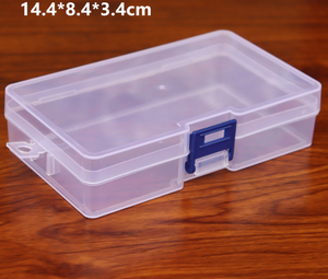 Bộ Dụng Cụ Thu Phí Khoan Để Bàn Tại Nhà Văn Phòng <span class=keywords><strong>Pp</strong></span> Trong Suốt Hộp Nhựa Đựng Có Khóa Niêm Phong Phụ Tùng Mỏng Hộp Sắp Xếp Đồ Trang Sức - Product Image 2