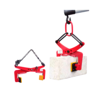 Clip de levage de pierre de qualité industrielle, profil rectangulaire, haute résistance, pour le levage de dalles de granit et de blocs de béton