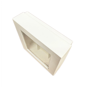 Bán Buôn Giá Rẻ Trong Suốt Cổ Điển Hộp Giấy Cho Quà Tặng Bao Bì Cứng Nhắc Các Tông Cửa Sổ Mở Matte Cán In Ấn - Product Image 6