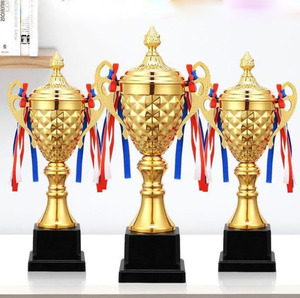 <span class=keywords><strong>2023</strong></span> World Custom Gimnasia Fútbol Trofeo Premio Medalla de metal Deportes Fútbol Baloncesto Bádminton Trofeo Copa Liga Partido Trofeo - Product Image 3