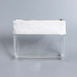 Bolsa de Cosméticos Transparente Impermeable de PVC para Baño, Etiqueta Personalizada, Bolsa de <span class=keywords><strong>Maquillaje</strong></span> y Joyería de PVC Transparente - Product Image 6