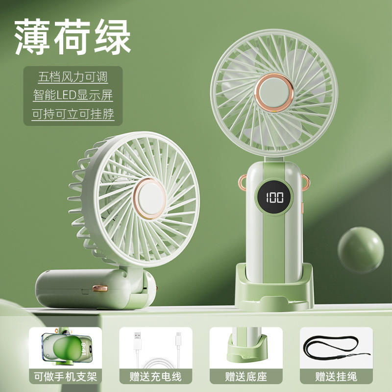 F66 Mint Green - Affichage numérique intelligent à cinq niveaux