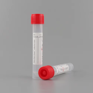 Tube de conservation d'<span class=keywords><strong>ADN</strong></span>/RNA fécal stérile de haute qualité de 15 ml avec cuillère pour tests de laboratoire - Product Image 4