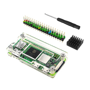 Boîtier transparent Raspberry Pi Zero 0 W 2W avec connecteur à broches, tournevis, refroidissement passif, boîtier Raspberry Pi - Product Image 3