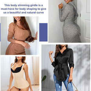 Femmes <span class=keywords><strong>Post</strong></span> <span class=keywords><strong>Partum</strong></span> Shaper Tummy Control Shapewear Vest Waist Trainer Vest Weight Loss Hot Sweat Body Shaper - Product Image 3