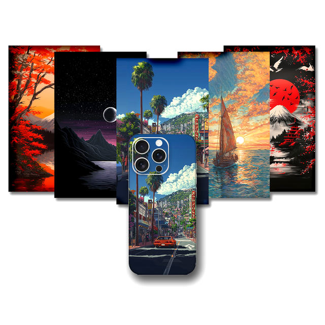 Customizable TPU Phone Stickers Wrap Skin Iphone Back  Films  Cutting Machines for All Smart Mobile Phone