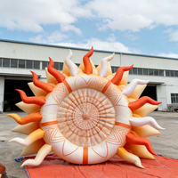 Ballon gonflable personnalisé Feidu de 2 m, imperméable, avec pompe à air électrique et prise secteur, installation facile, thème animal, décoration de festival