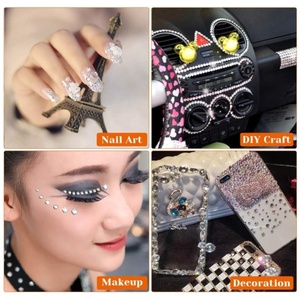 Rhinestoneอัญมณีสติกเกอร์Selfกาวที่มีสีสันติดอัญมณีBlingหัตถกรรมเครื่องประดับคริสตัลสติกเกอร์ตกแต่งสติกเกอร์เพชร - Product Image 5