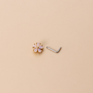 <strong>Nose</strong> <strong>Piercing</strong> Jewelry Lot Dainty <strong>Nose</strong> Rings <strong>Cute</strong> Y2k Heart Flower Astronauts <strong>Nose</strong> Studs - Product Image 5