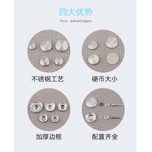 Clavos decorativos de acero inoxidable con arandelas de latón y espaciadores acrílicos para fijación de gabinetes de vino - Product Image 5