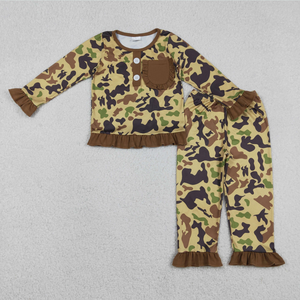 ชุดนอนเด็กผู้หญิงลายพรางล่าเป็ดและกวาง - Product Image 3