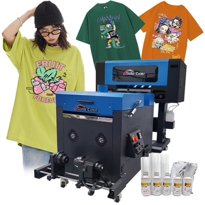 OEM A3 tamaño multifuncional DTF Manual grado camiseta bolsas impresora nueva condición automática plana Multicolor página máquina Stock - Product Image 3