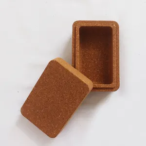 Factory Direct Sales One-time Molding Of Cork Handicrafts Cork Cup Holders Storage Boxes